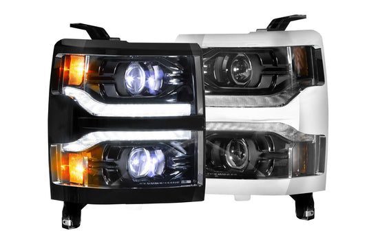 Morimoto XB LED Projector Headlights: Chevrolet Silverado 1500 2014-2015