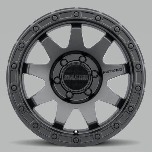Method | MR317 17x8.5 0mm Offset 6x135 87mm CB Matte Black Wheels