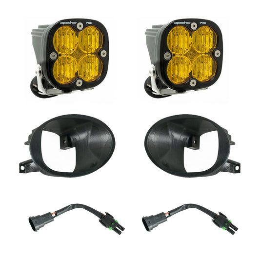 Mercedes Squadron Pro Fog Pocket Light Kit Mercedes-Benz 2019-2022 Sprinter 1500/2500/3500 Wide Cornering Amber