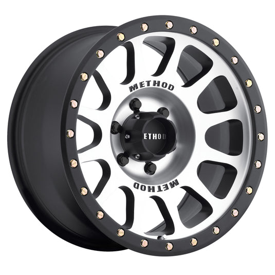 Method | MR305 NV 16x8 0mm Offset 6x5.5 108mm CB Machined/Black Street Loc Wheels