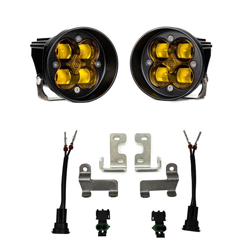 Toyota Squadron-R SAE Fog Pocket Light Kit Toyota 2016-2021 RAV4, 2014-2019 Highlander SAE Fog Amber