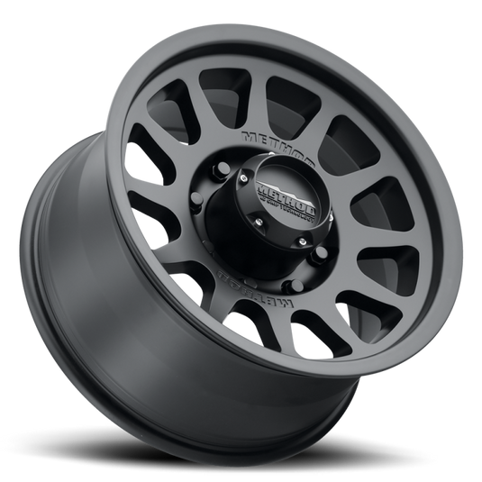 Method | MR703 17x8.5 0mm Offset 8x6.5 130.81mm CB Matte Black Wheels