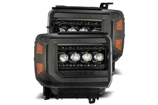 GMC SIERRA (2014-2018): ALPHAREX NOVA LED HEADLIGHTS