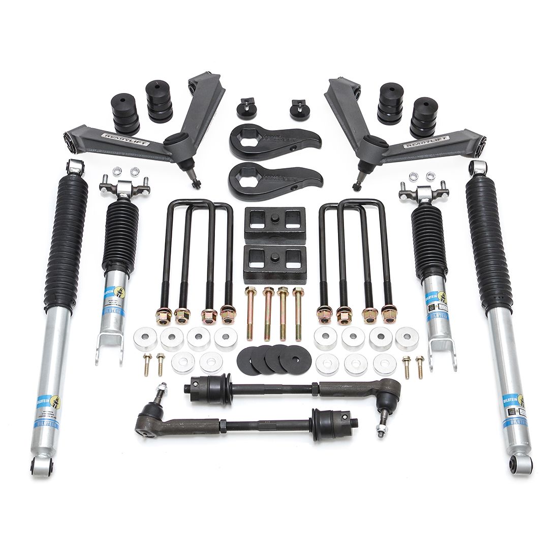 3.5'' SST Lift Kit Front With 2'' Rear With Fabricated Control Arms And Bilstein Shocks- GM Silverado / Sierra 2500HD 2020-2021