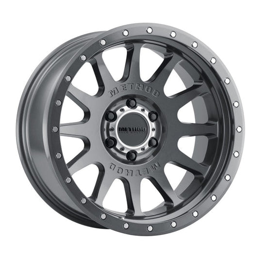 Method | MR605 NV 20x10 -24mm Offset 6x5.5 106.25mm CB Gloss Titanium Wheels