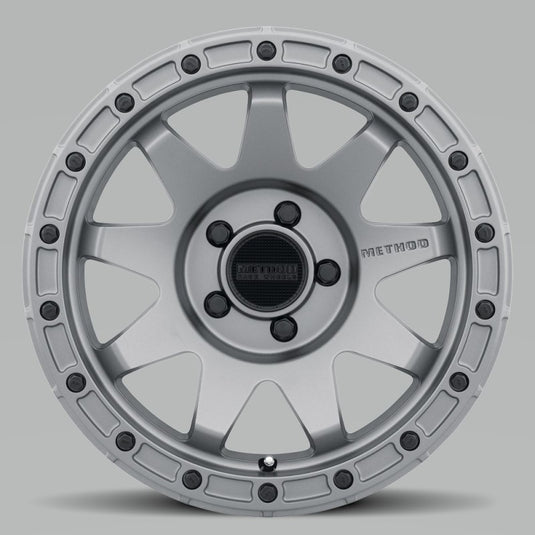 Method | MR317 17x8.5 0mm Offset 5x150 110.5mm CB Matte Titanium Wheels