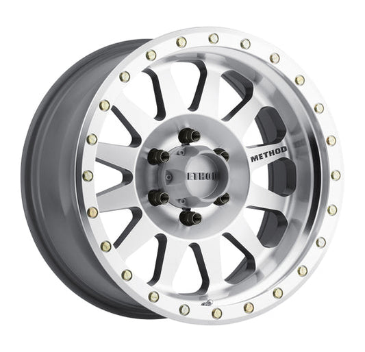 Method | MR304 Double Standard 20x10 -18mm Offset 6x135 94mm CB Machined/Clear Coat Wheels