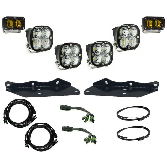 Ford Raptor Squadron/S2 SAE Sportsman Fog Pocket Light Kit Ford 2017-2020 F150, NOTE: Raptor SAE Fog Amber