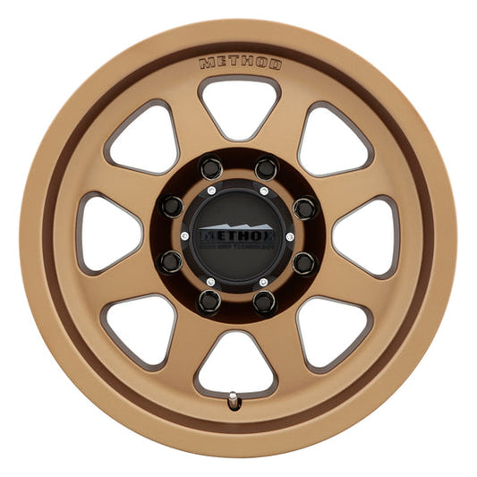 Method | MR701 17x8.5 0mm Offset 8x6.5 130.81mm CB Method | Bronze Wheels