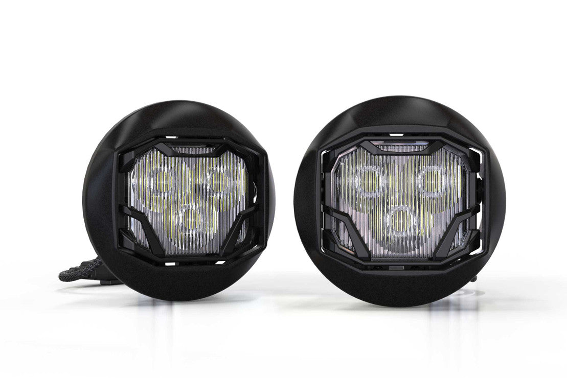Morimoto XB LED Projector Headlights Amber DRL: Toyota Tundra/Sequoia 2007-2013