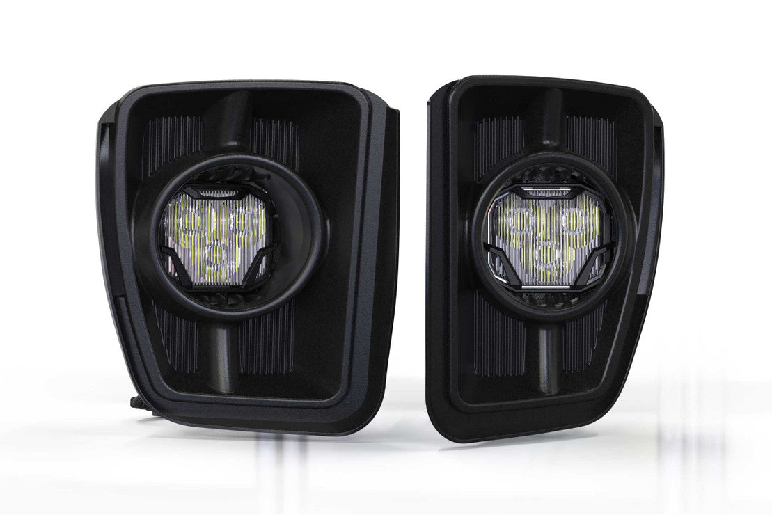 Morimoto XB LED Projector Headlights Amber DRL: Dodge Ram 1500/2500/3500 2009-2018