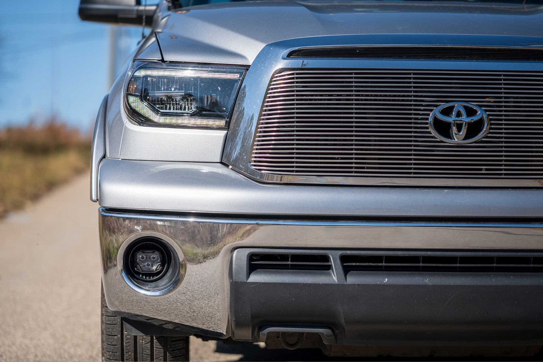 MORIMOTO 4BANGER LED FOG LIGHTS: TOYOTA (ROUND) 2008-2017 SEQUOIA, 2005-2011 TACOMA, 2007-2013 TUNDRA