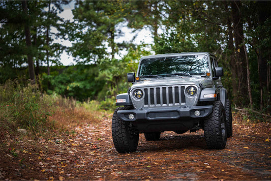 MORIMOTO 4BANGER LED A-PILLAR SYSTEM/DITCH LIGHTS: JEEP WRANGLER/GLADIATOR JL/JT 2018-2023