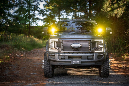 MORIMOTO 4BANGER LED A-PILLAR SYSTEM/DITCH LIGHTS: FORD F250/F350/F450 SUPER DUTY 2017-2022