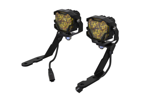 MORIMOTO 4BANGER LED A-PILLAR SYSTEM/DITCH LIGHTS: CHEVROLET SILVERADO/GMC SIERRA HD 2500/3500 (2020-2024)