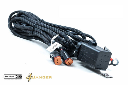MORIMOTO OFFROAD: 2-POD POWER HARNESS 4BANGER