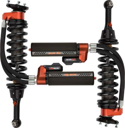 Fox | 2019-2020 Ford Raptor 3.0 Factory Race Series Live Valve Internal Bypass Coil-Over Front Shock Pair With Adjuster | 0-2 Inch Lift