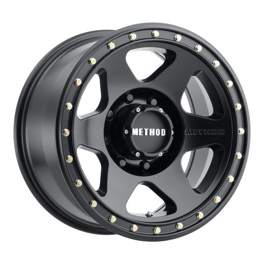 Method | MR310 Con6 17x8.5 0mm Offset 8x6.5 130.81mm CB Matte Black Wheels