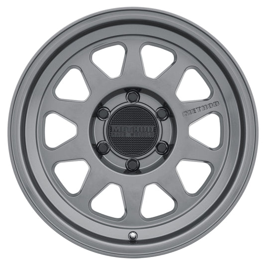 Method | MR316 18x9 +18mm Offset 6x5.5 106.25mm CB Gloss Titanium Wheels