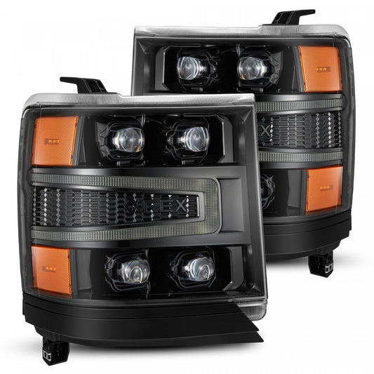 2016-2018 Chevrolet Silverado 1500 Alpharex NOVA-Series LED Projector Headlights