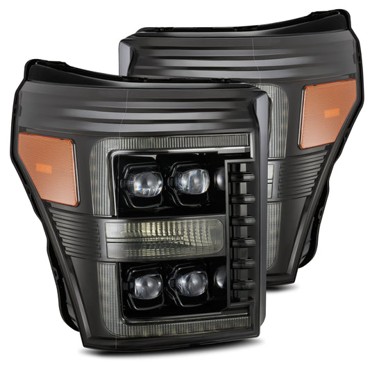 AlphaRex Nova-Series LED Headlights: 2011-2016 Ford Super Duty F250/F350 LED Projector Headlights