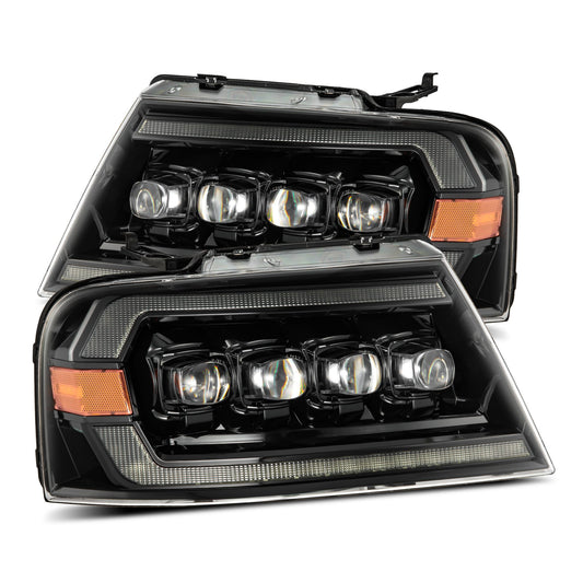 2004-2008 Ford F150 Alpharex NOVA-Series LED Projector Headlights