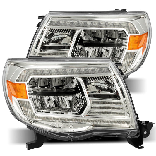 AlphaRex Luxx-Series LED Headlights: Toyota Tacoma (2005-2011) (Reflector set)
