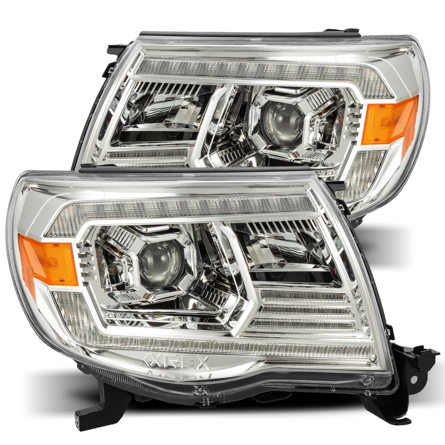 AlphaRex Luxx-Series LED Headlights: Toyota Tacoma (2005-2011) (Projector Set)