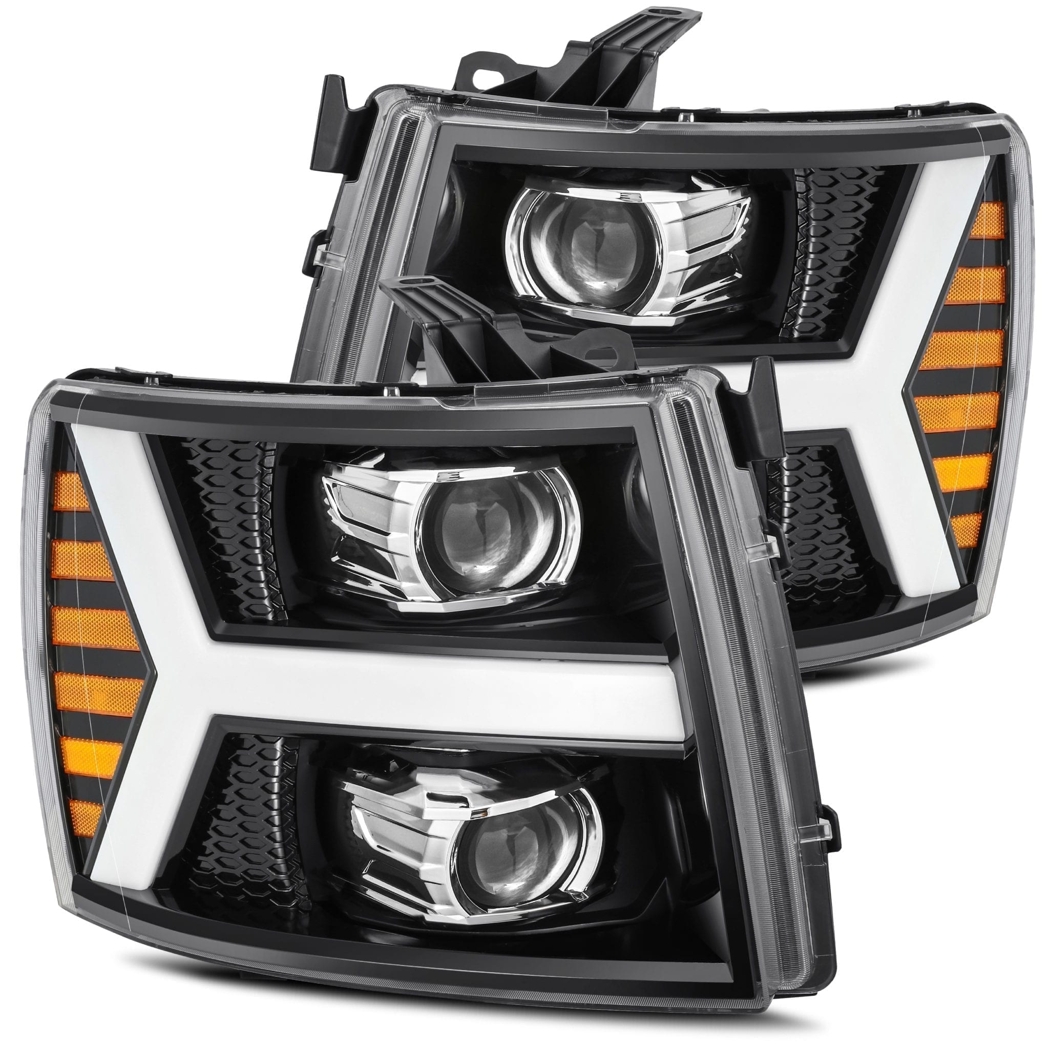 AlphaRex Luxx-Series LED Headlights: Chevy Silverado (2007-2013