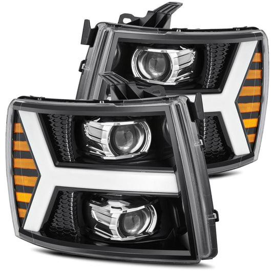 AlphaRex Luxx-Series LED Headlights: Chevy Silverado (2007-2013)