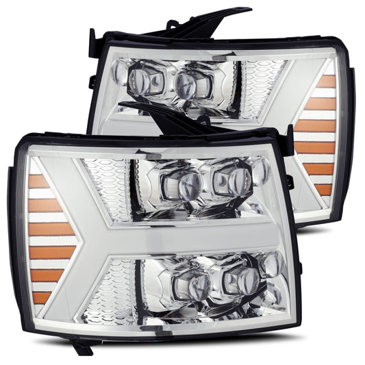 AlphaRex Nova-Series LED Headlights: Chevy Silverado (2007-2013)