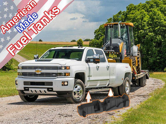 Titan Fuel Tanks | 2017-2019 GM 2500 / 3500 Crew Cab Long Bed Fuel Tank | 7010317
