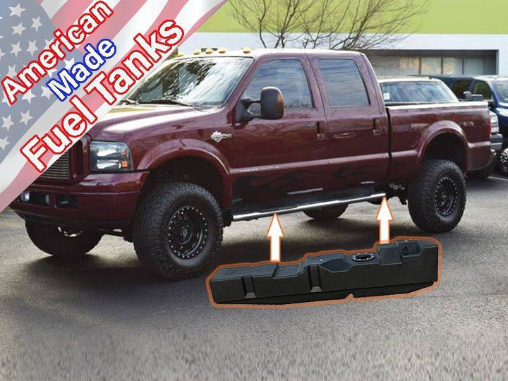 Titan Fuel Tanks | 2008-2010 Ford Crew Cab Short Bed Super Series | 7020208