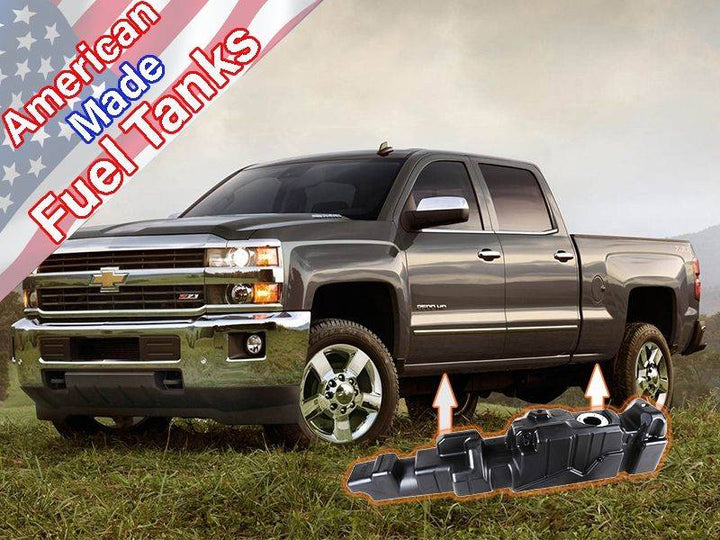Titan Fuel Tanks | 2011-2016 GM Crew Cab Long Bed Super Series | 7010511