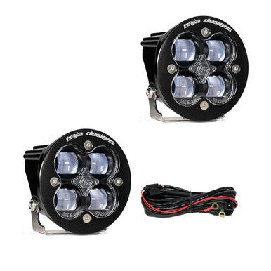 Squadron-R SAE LED Auxiliary Light Pod Pair Universal SAE Fog Clear