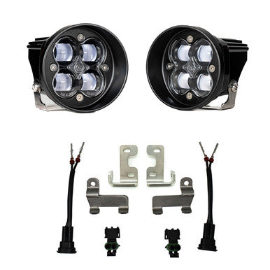 Toyota Squadron-R SAE Fog Pocket Light Kit Toyota 2010-2024 4Runner, 2012-2023 Tacoma, 2014-2021 Tundra SAE Fog Clear