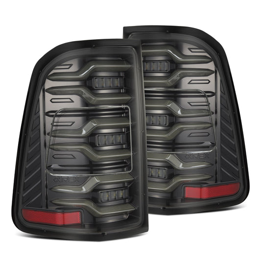 2019-2024 Dodge Ram 1500 Alpharex LUXX-Series LED Tail Lights
