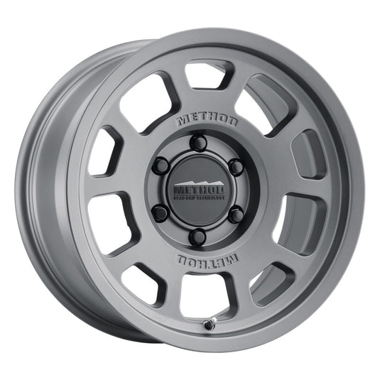Method | MR705 17x8.5 0mm Offset 6x120 67mm CB Titanium Wheels