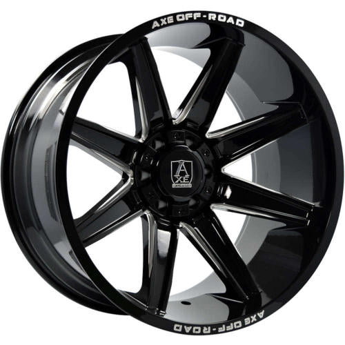 Axe Offroad Artemis Black Milled 20x12 -44mm