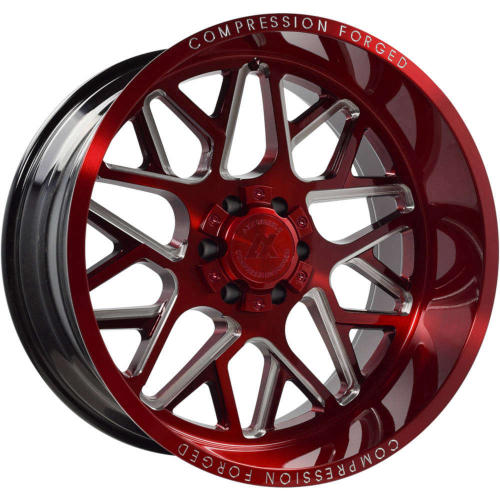 Axe Offroad AX5.2 Red 24x12 -44mm