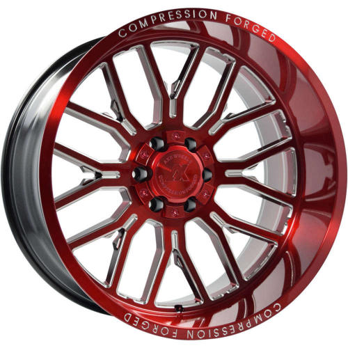 Axe Offroad AX6.2 Red 24x12 -44mm