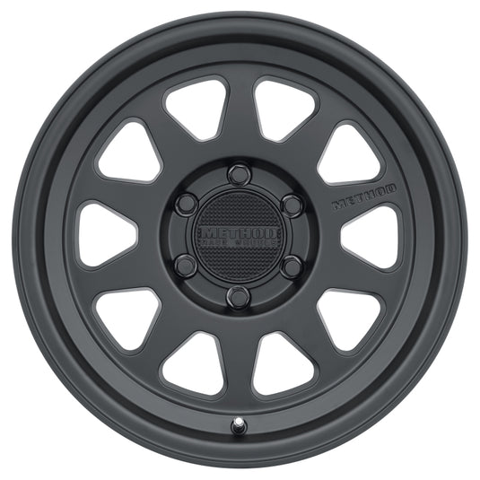 Method | MR316 18x9 +18mm Offset 6x5.5 106.25mm CB Matte Black Wheels