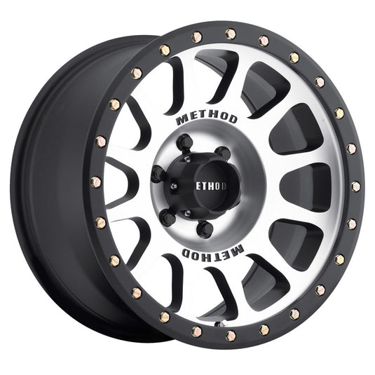 Method | MR305 NV 18x9 0mm Offset 6x5.5 108mm CB Machined/Black Street Loc Wheels