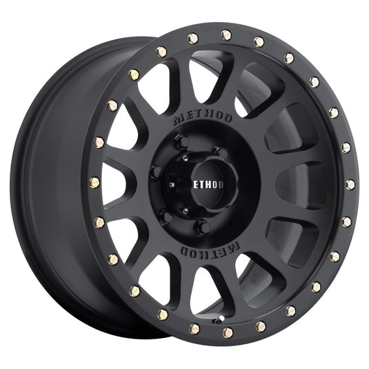 Method | MR305 NV 18x9 0mm Offset 6x5.5 108mm CB Matte Black Wheels