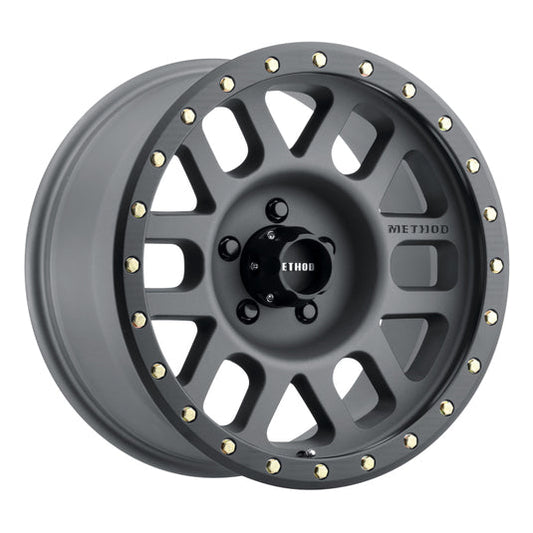 Method | MR309 Grid 18x9 +18mm Offset 5x150 116.5mm CB Titanium/Black Street Loc Wheels