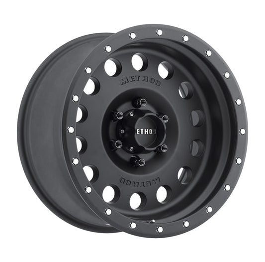 Method | MR307 Hole 17x8.5 0mm Offset 6x5.5 108mm CB Matte Black Wheels