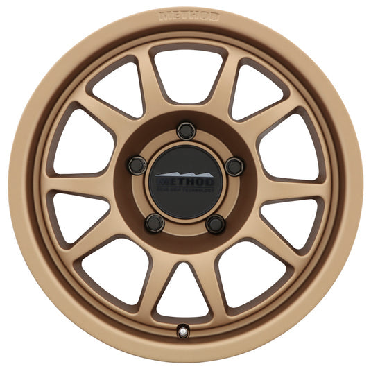 Method | MR702 17x8.5 0mm Offset 5x150 110.5mm CB Method | Bronze Wheels
