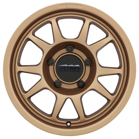 Method | MR702 17x8.5 0mm Offset 5x150 110.5mm CB Method | Bronze Wheels