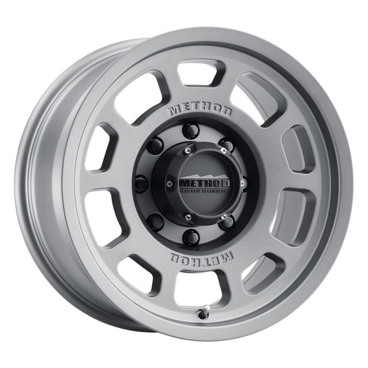 Method | MR705 17x8.5 0mm Offset 8x180 130.81mm CB Titanium Wheels