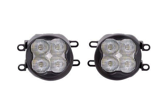 Diode Dynamics SS3 LED Fog Light Kit: Toyota Oval (2010-2024 4runner, 2012-2023 Tacoma, 2014-2021 Tundra, RAV4)